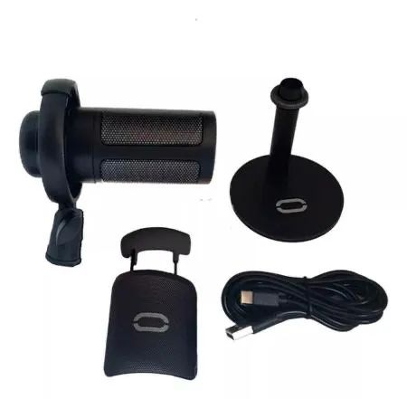 Microfone Gamer Condensador De Mesa Rgb Usb Tomate Mt-1070R   - Foto 2