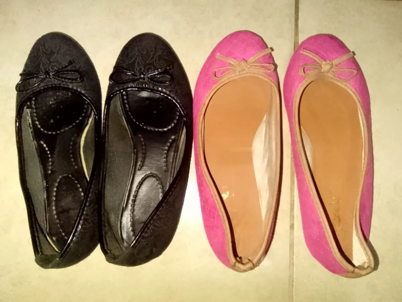 2 SAPATILHAS N°35 + PANTUFA(BRINDE) Ler descrição...