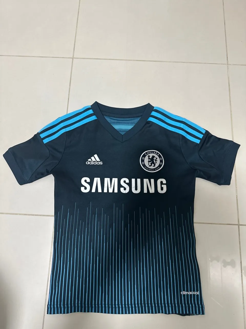Camisa do Chelsea oficial tamanho infantil