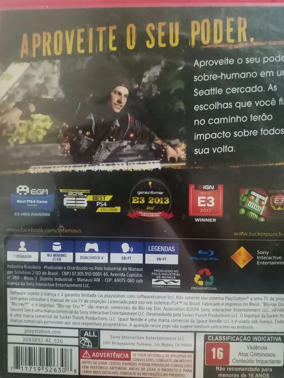 INFAMOUS Second Son - Exclusivo  - Foto 2