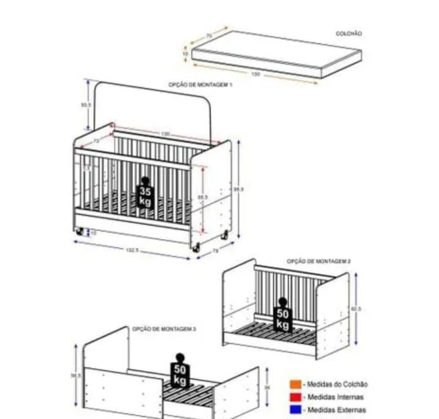 Promoção Berço Americano 3 em1  -  15/04   - Foto 2