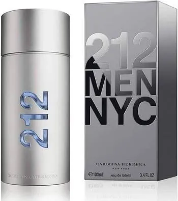 Perfume Masculino 212 Men NYC 100ml original lacrado