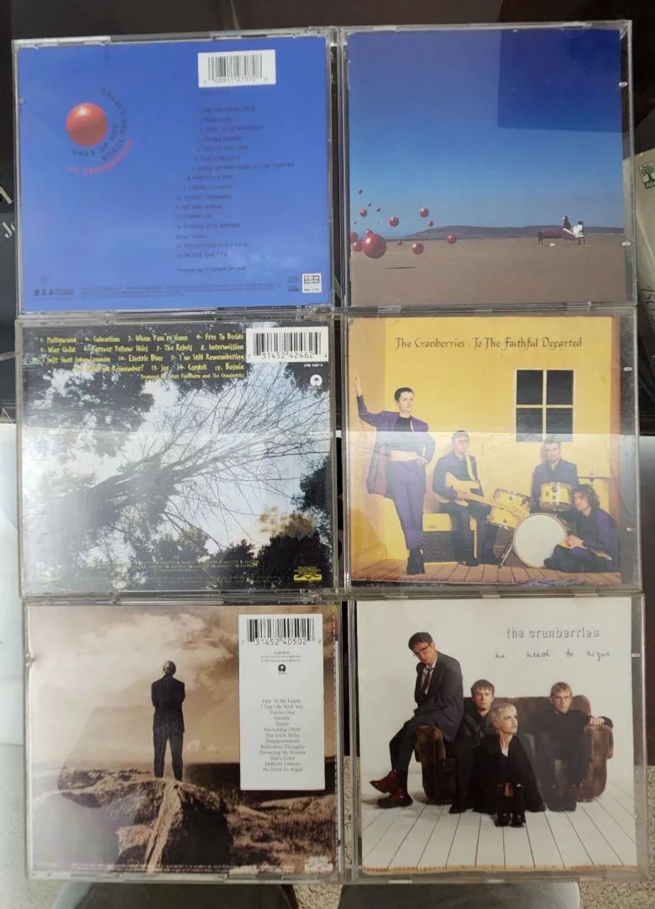 COMBO LOTE CRANBERRIES 03 CDS, POP ROCK