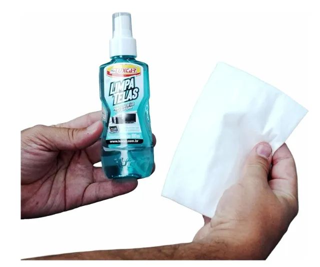 Kit Limpa Telas Luxcar 100 Ml + pano - Foto 2