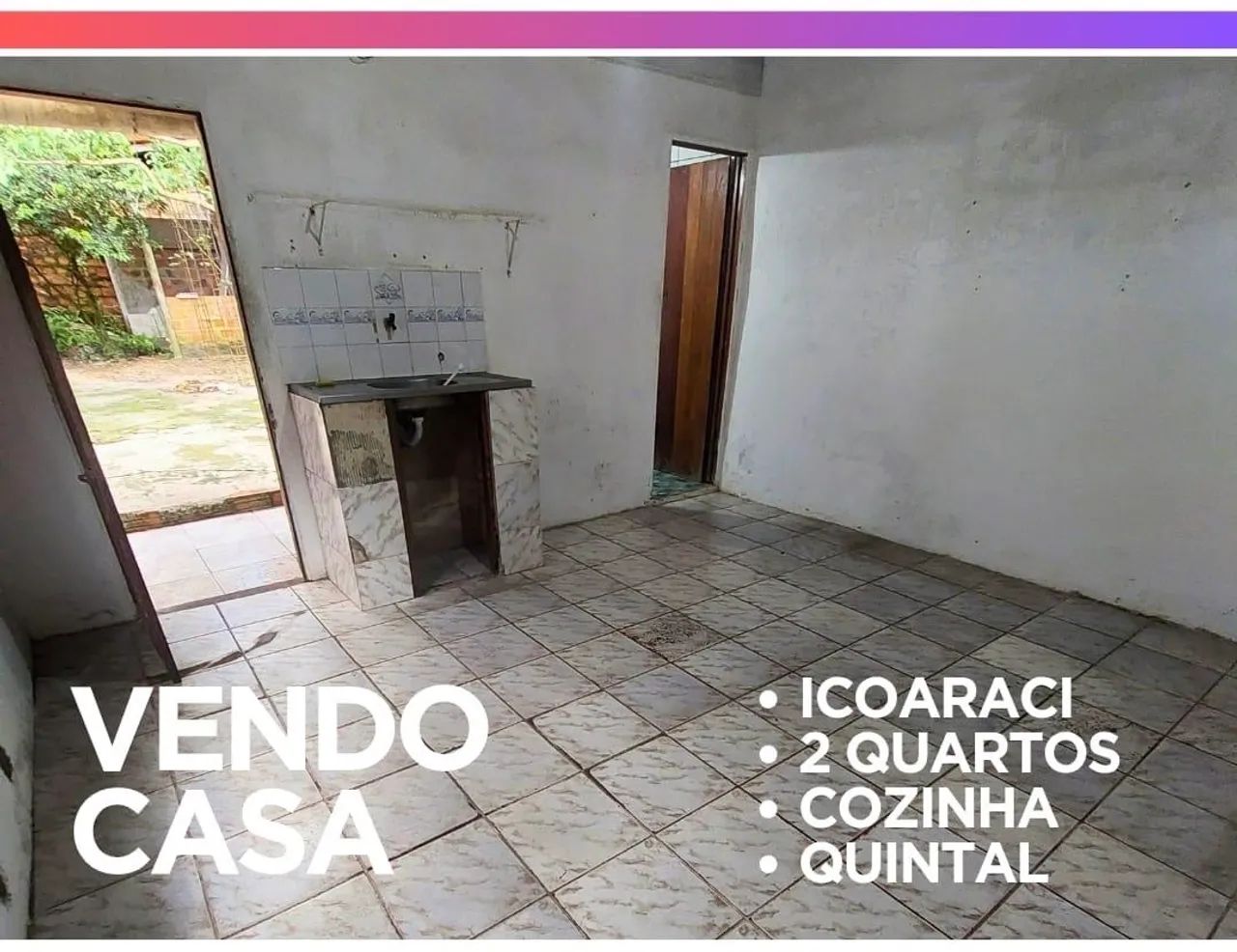 VENDO CASA EM ICOARACI - Foto 3