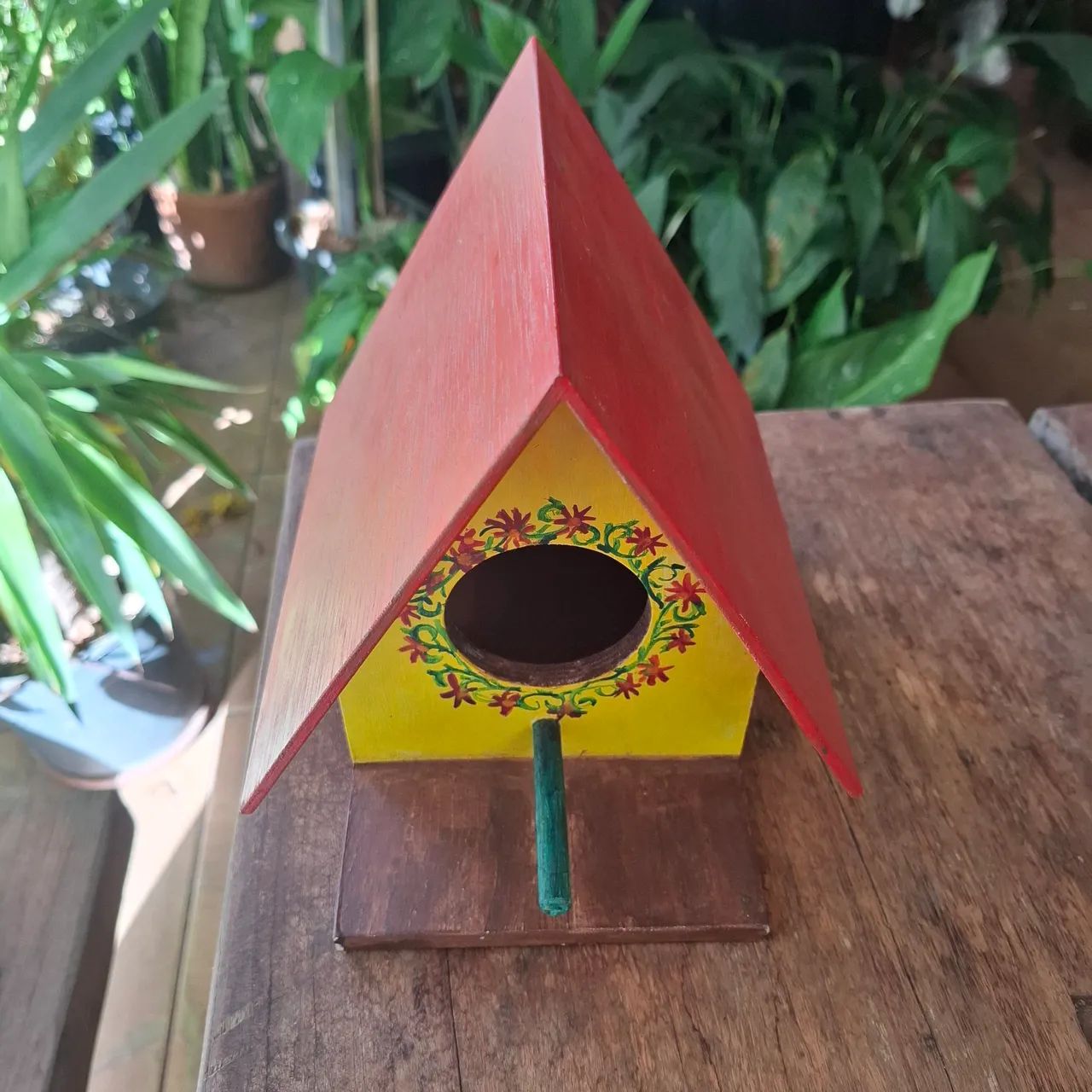 Decorated Birdhouse