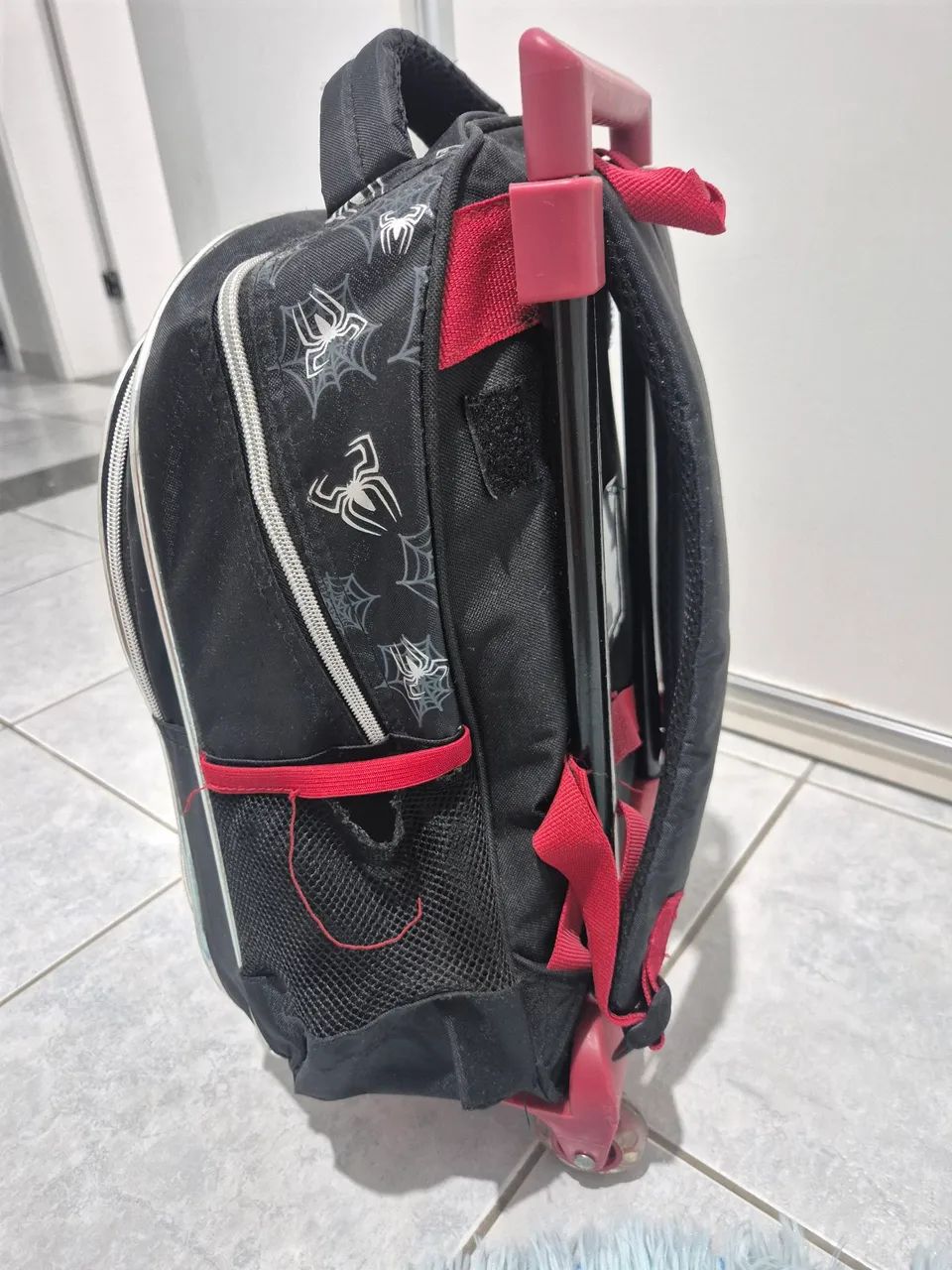 Mochila, estojo e mala do homem aranha  - Foto 2