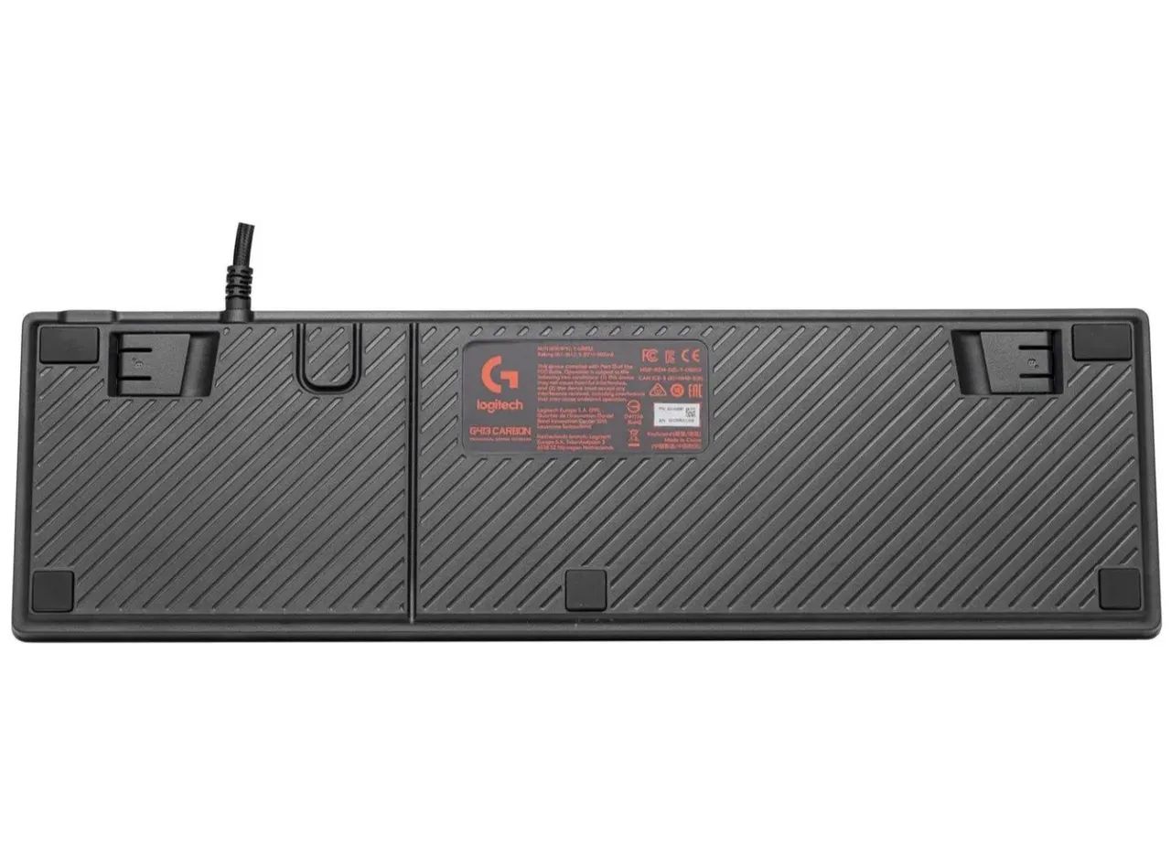 Teclado Mecânico Gamer Logitech G413 USB ABNT2 - Preto - Foto 4