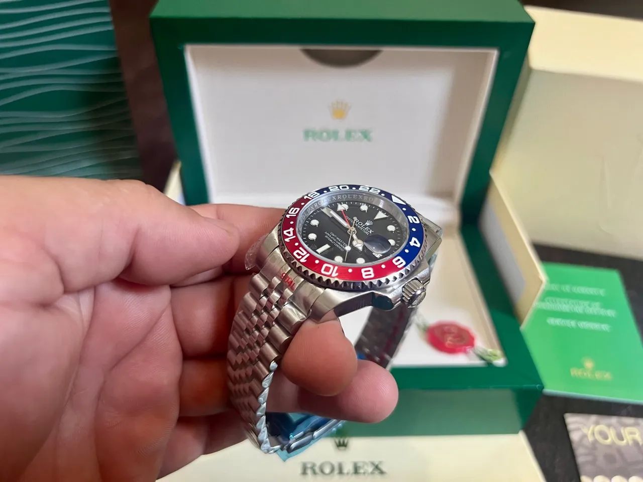 Rolex GMT Master II Pepsi - Relógio de Luxo - Foto 3