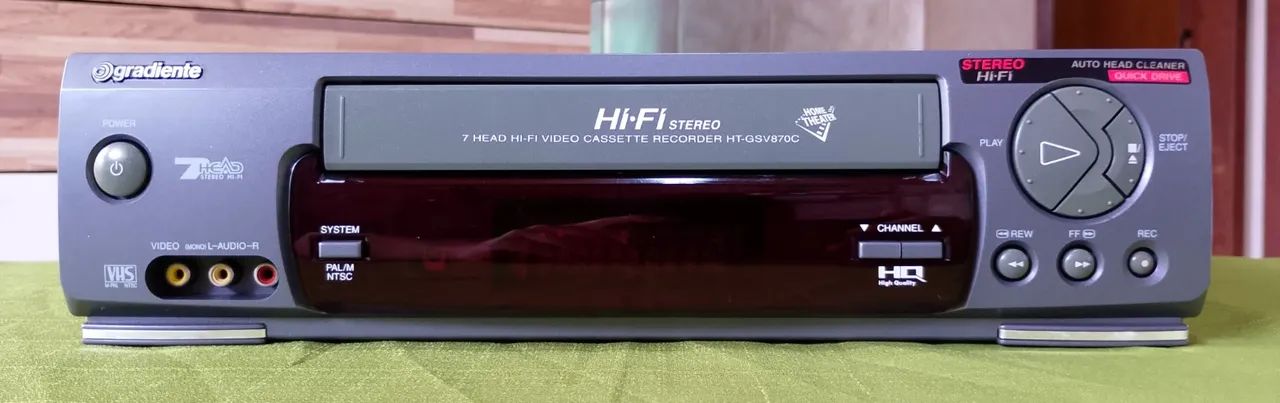 Vídeo Cassete GRADIENTE HT-GSV 870C64318338458627121