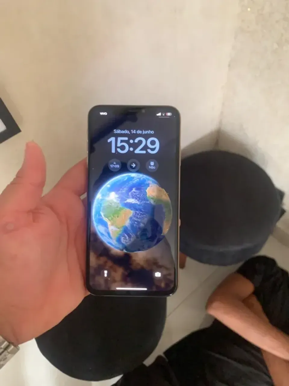 frontal display iphone xr original tela frontal do iPhone XR original com reconhecimento