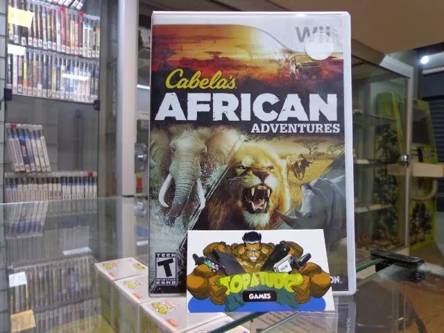 Jogo Cabelas African Adventures Wii Conservado