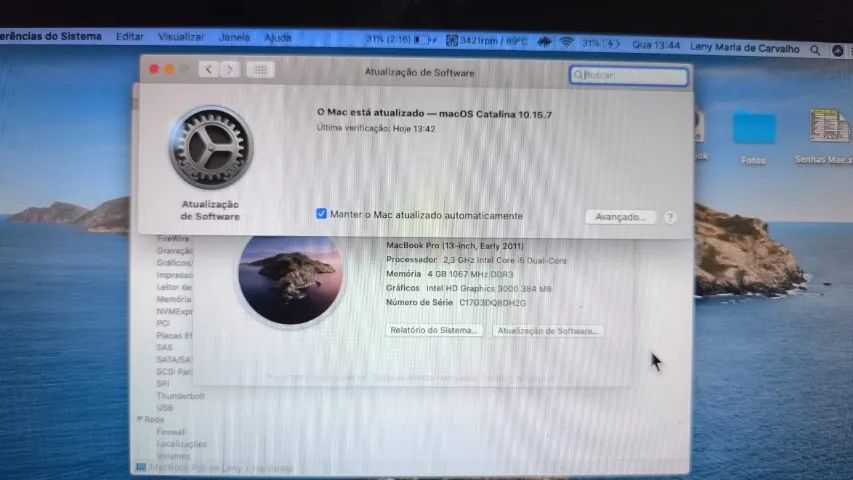 macbook pro a1278 - i5 4gb 128 ssd - Foto 5