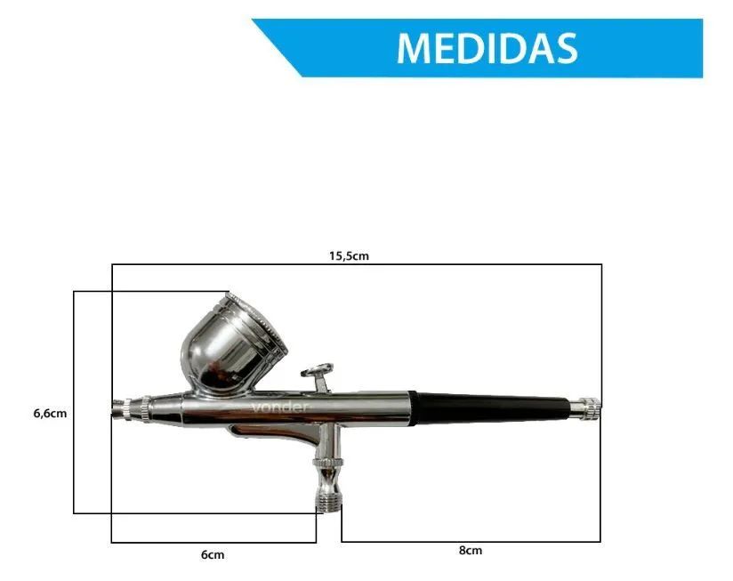 Aerógrafo Para Pintura  - Foto 6