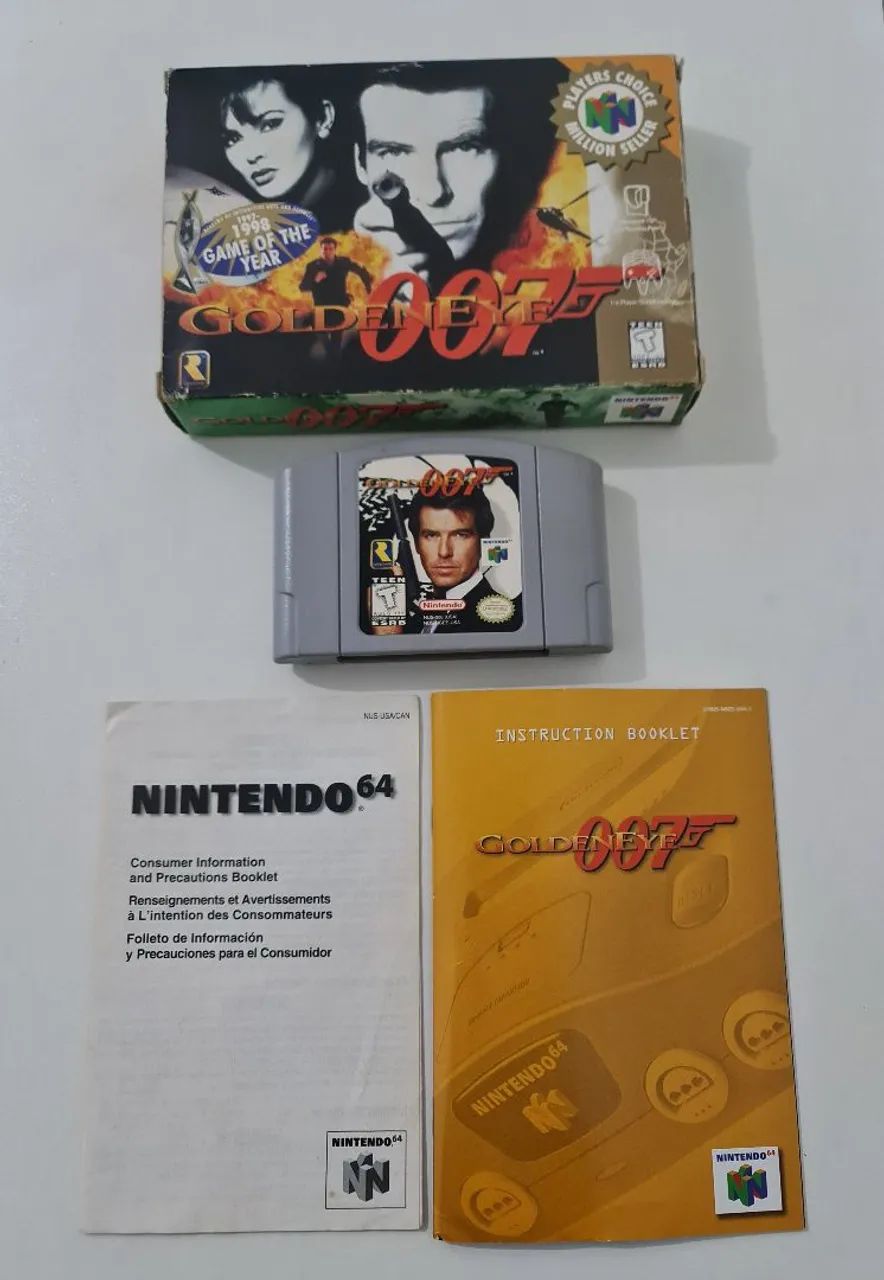 GoldenEye 007 - Nintendo 64 - Completo