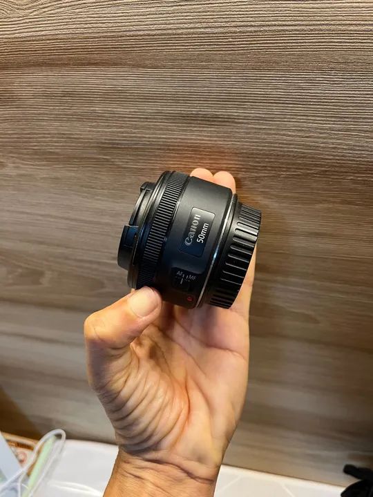Lente Canon 50mm STM - Foto 3