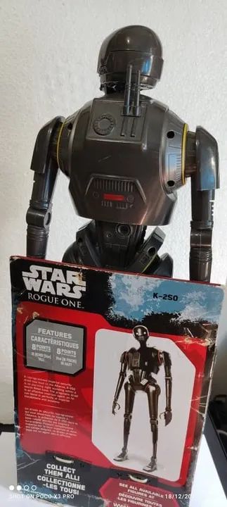 Boneco K-2SO: Rogue One: Uma História Star Wars 51cm - BIG - FIGS