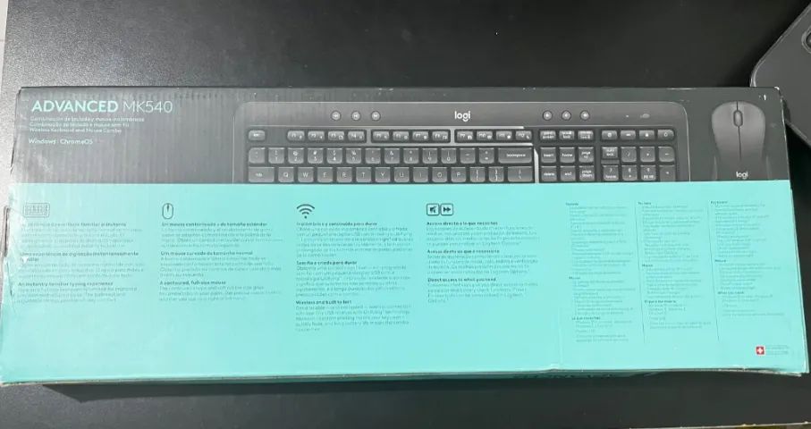 Teclado e Mouse sem fio Logitech MK540 - Foto 2