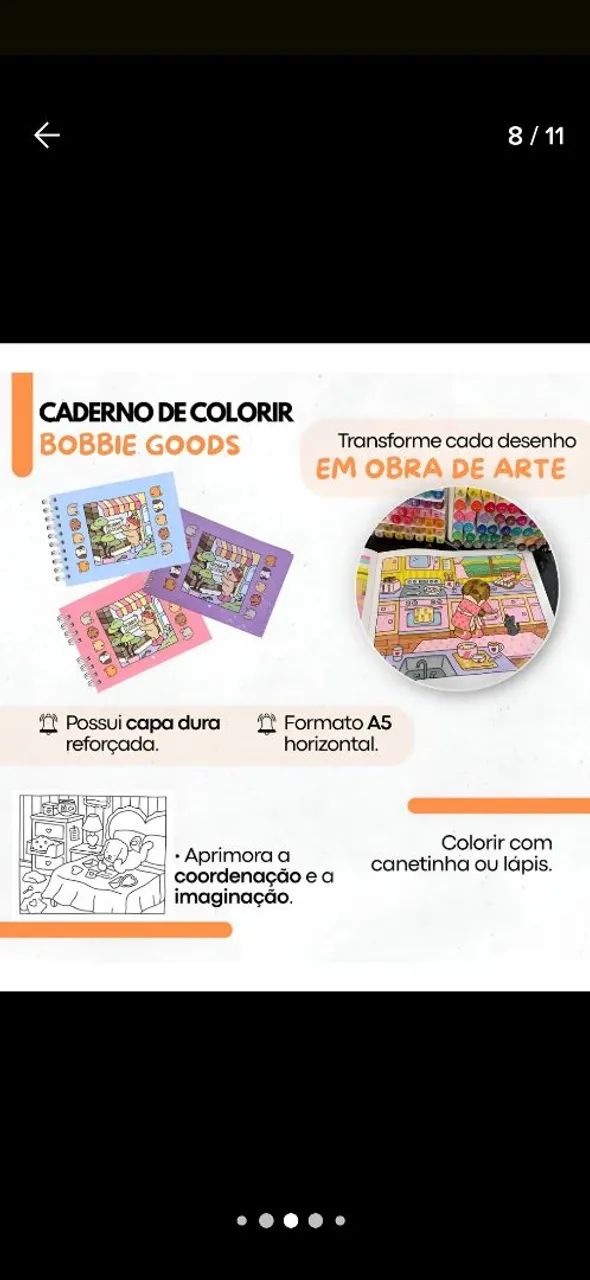 Caderno de Desenho Bobbie Goods atacado - Foto 4