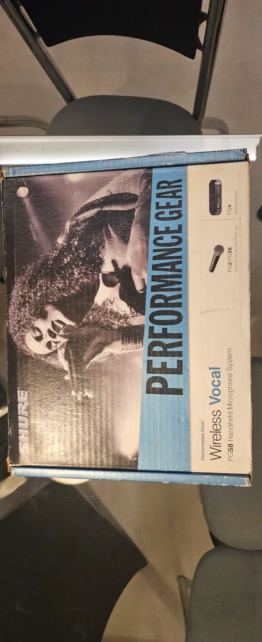 Microfone Sem Fio Vocal Shure original PG58
