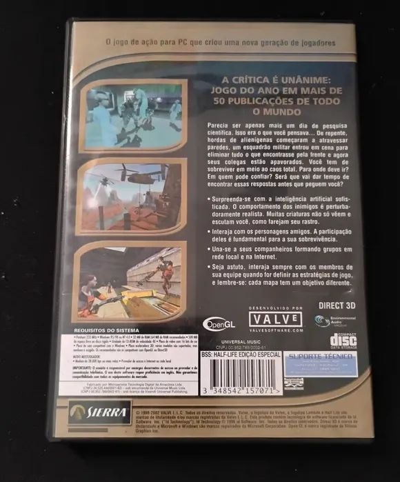 Jogo para PC - Half Life Edição Especial (Usado) - Foto 2