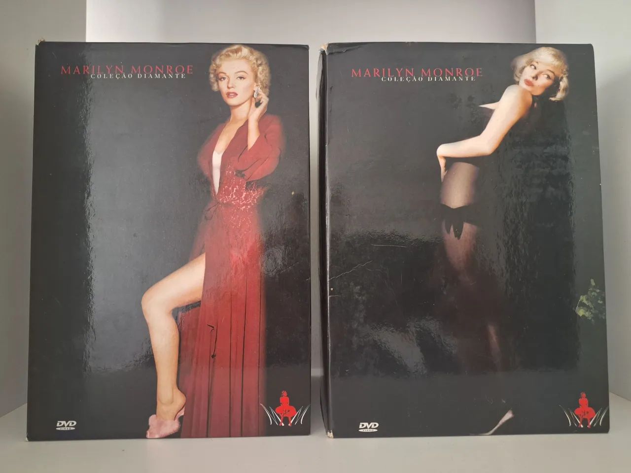 2 DVD Box Marilyn Monroe Coleção Diamante filmes. Usados em ótimo estado. - Foto 2