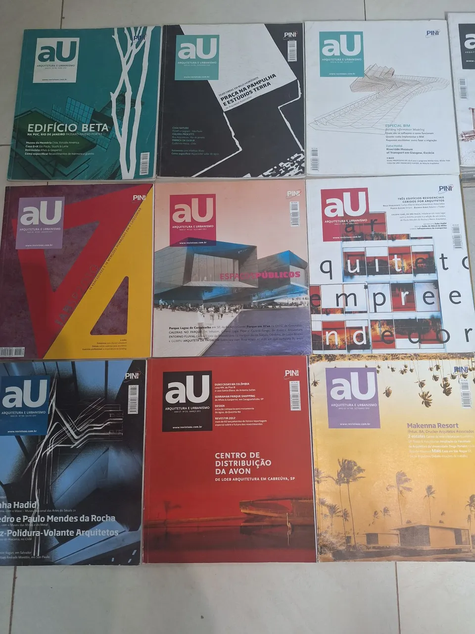 Revistas de Arquitetura e Urbanismo - AU