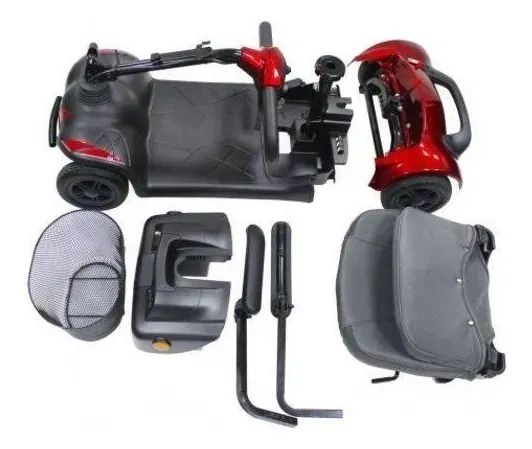 Cadeira De Rodas Motorizada Scooter Elétrica Scott Dobrável - Foto 2