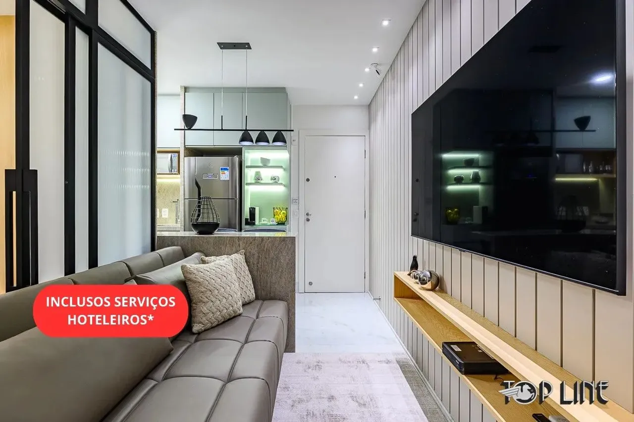 Novo Apartamento Vista Livre - Enxoval Completo, Serv. De Hotel - Portal Master/sudoeste