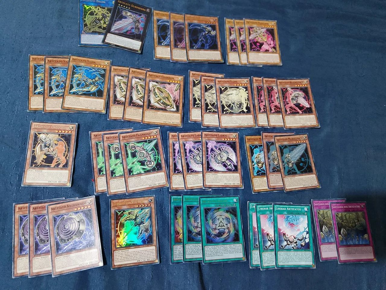 Yugioh!!! Deck Artifact Com 43 Cartas