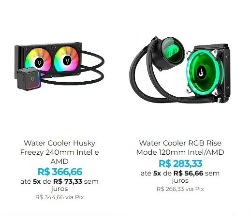 Water Cooler - Resfriamento à água para seu PC Gamer