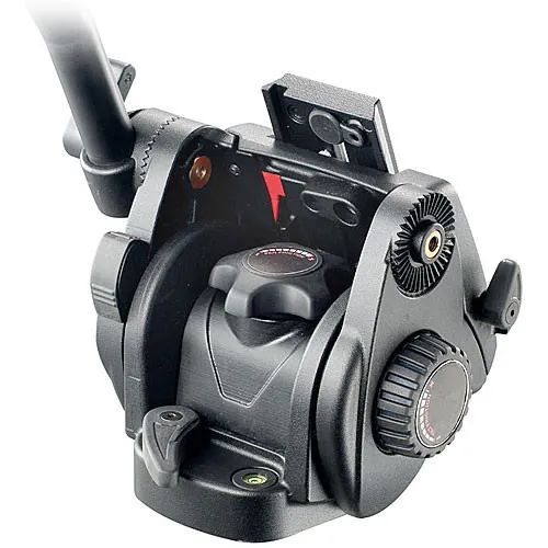 Cabeça Hidraúlica Tripé Manfrotto 501 HDV Profissional  - Foto 3