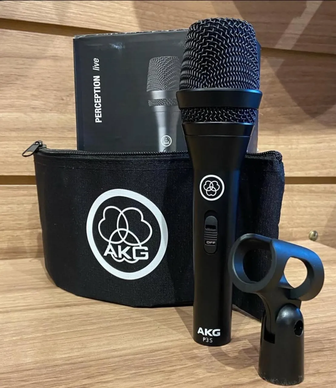 Microfone AKG Perception 3S Preto