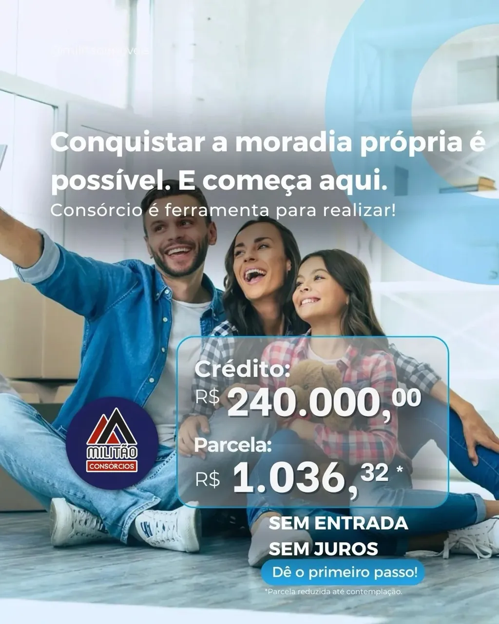 IMÓVEL SEM ENTRADA