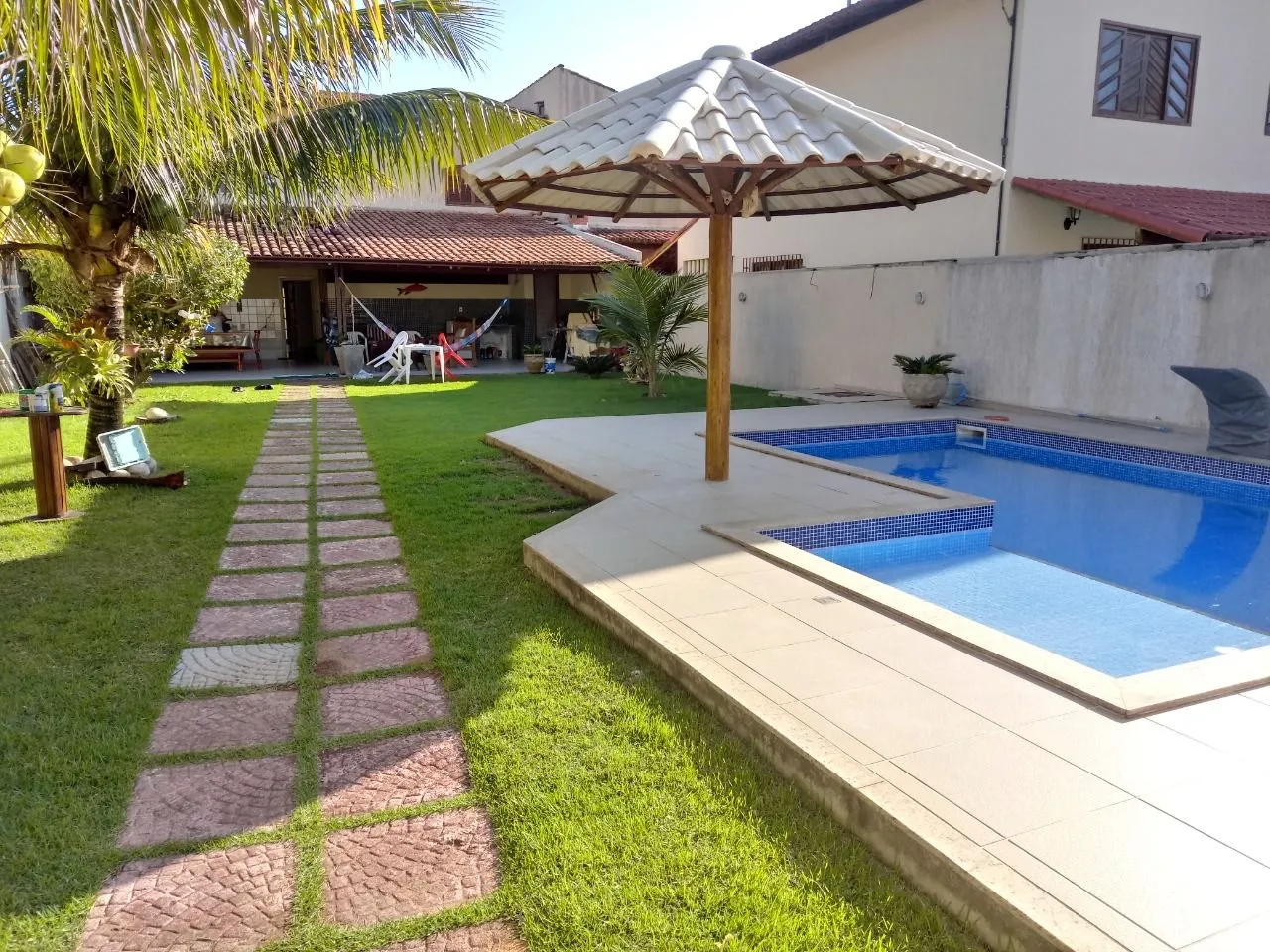 Casa de praia com piscina - Nova Almeida Praia Grande - ES