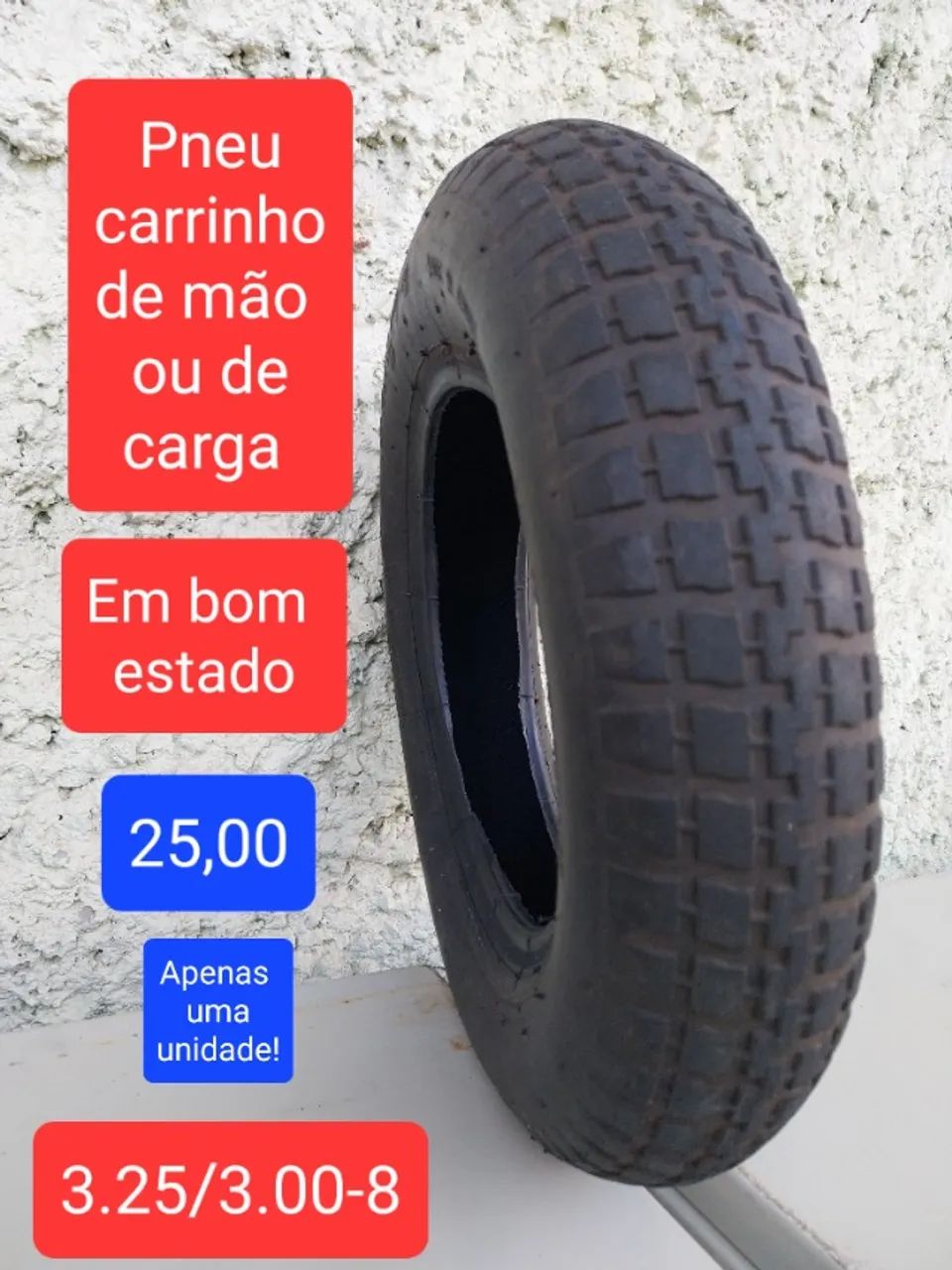 Pneu carrinho  - Foto 2