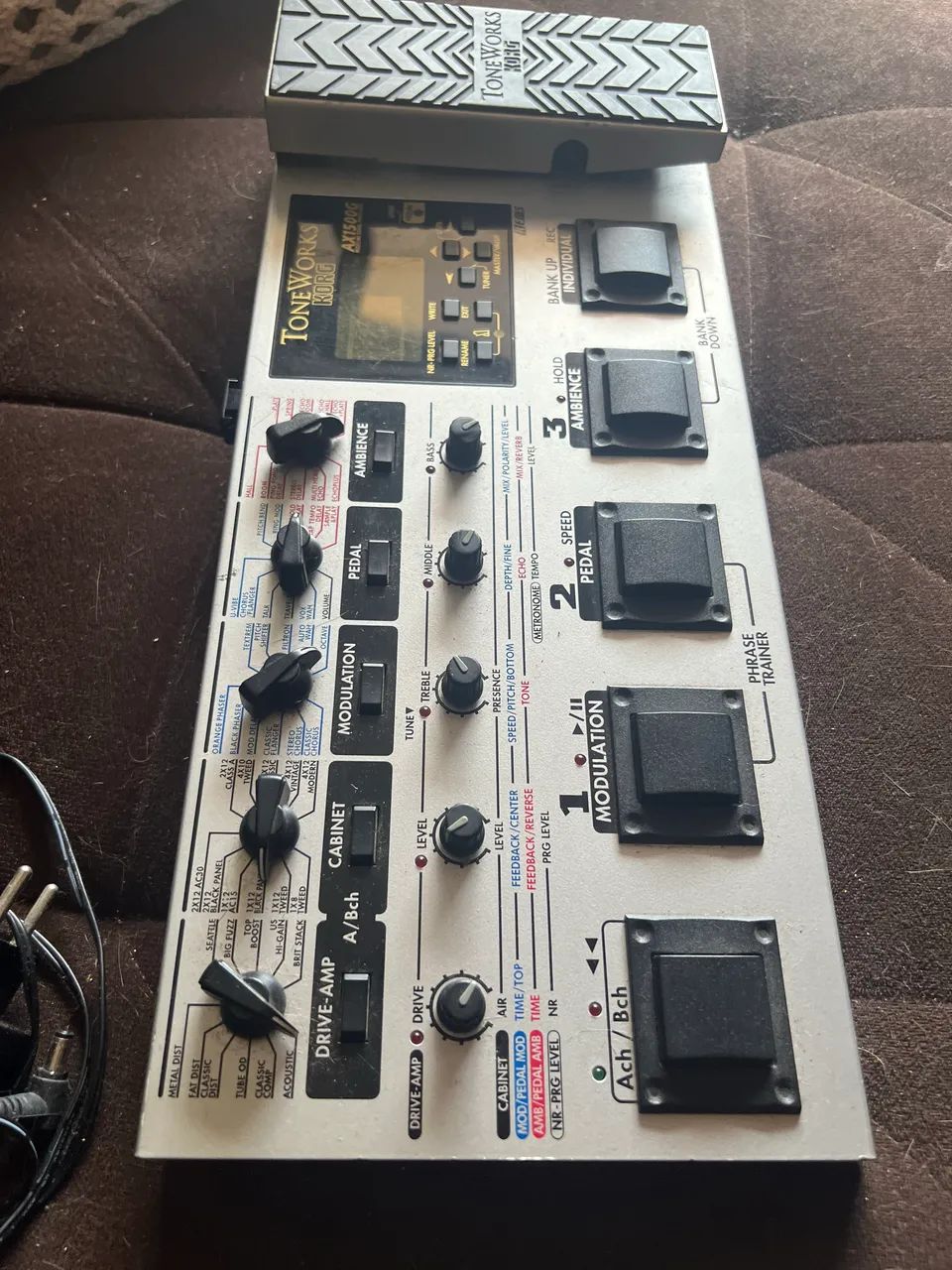 Pedaleira Korg ToneWorks AX1500G - Instrumentos musicais - Pituaçu