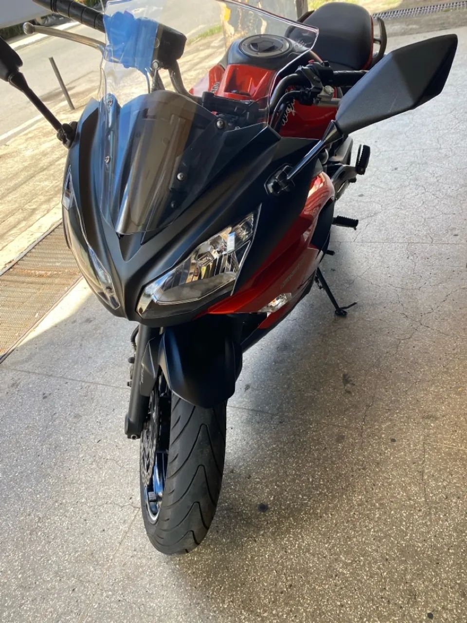 Kawasaki ninja 650r impecável mais nova DF - Foto 4