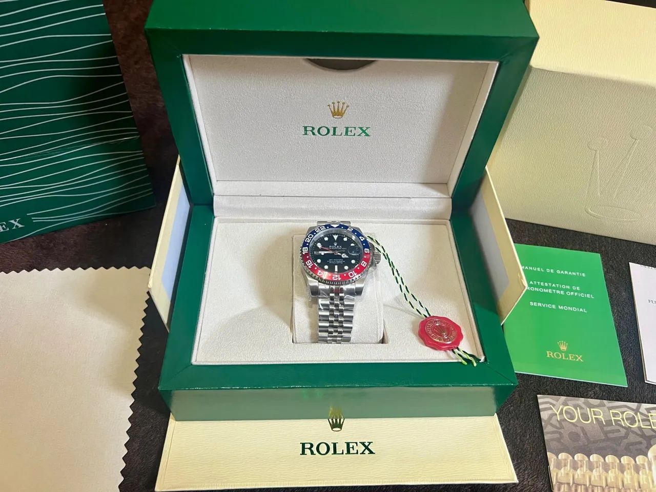 Rolex GMT Master II Pepsi - Relógio de Luxo - Foto 2