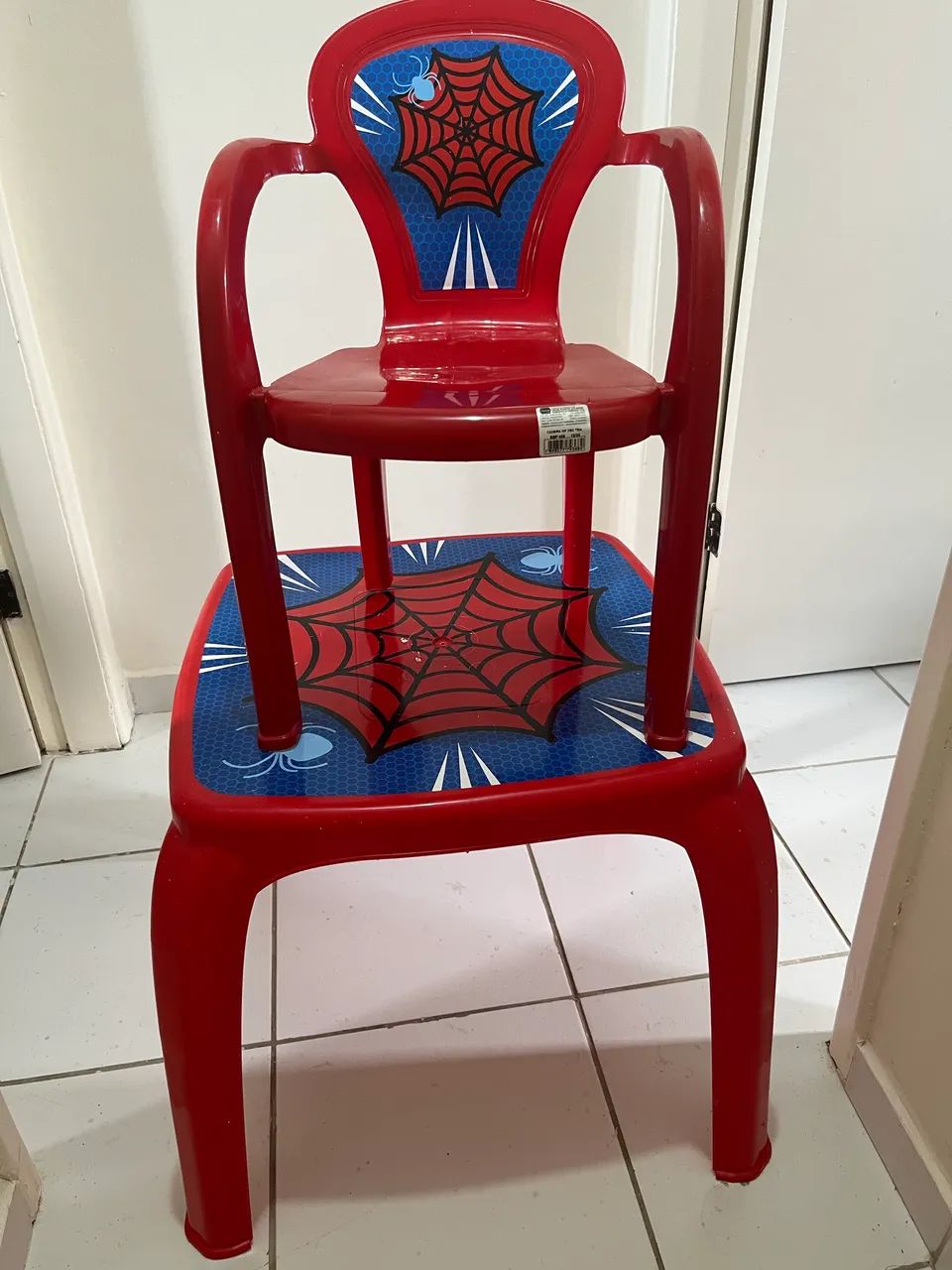 Mesa Infantil do Homem Aranha 