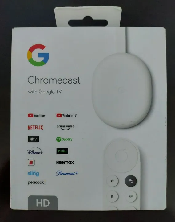 Chromecast HD com Google TV