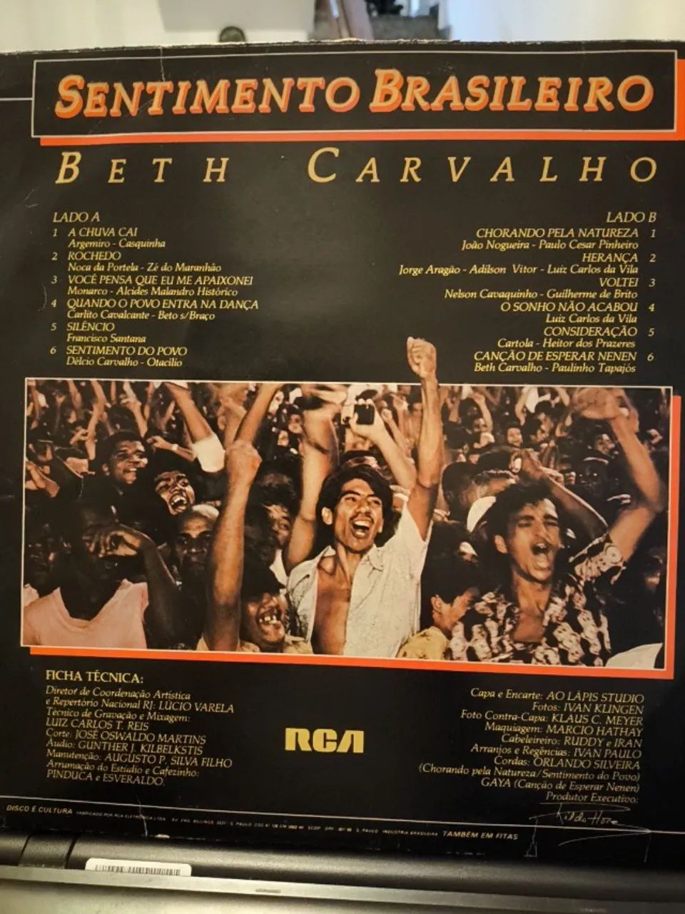 Beth Carvalho LP sentimento brasileiro - Foto 2