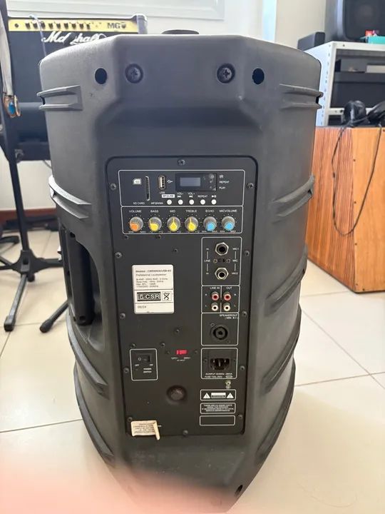 2 Caixas ativas CSR e mesa de 7 canais - Foto 4