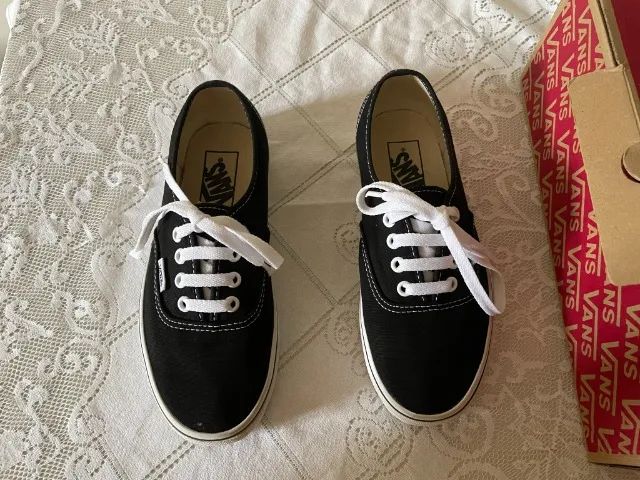 Vans Authentic Black / Preto - 35 - Foto 2