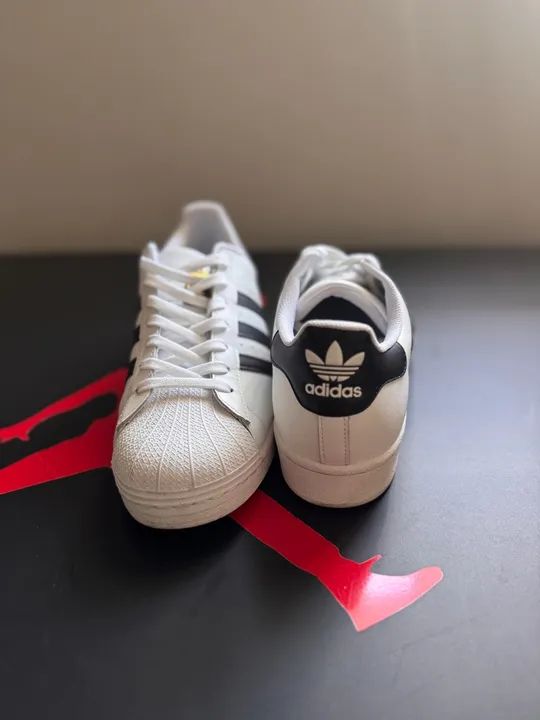 Tênis Adidas Superstar Branco - Foto 3