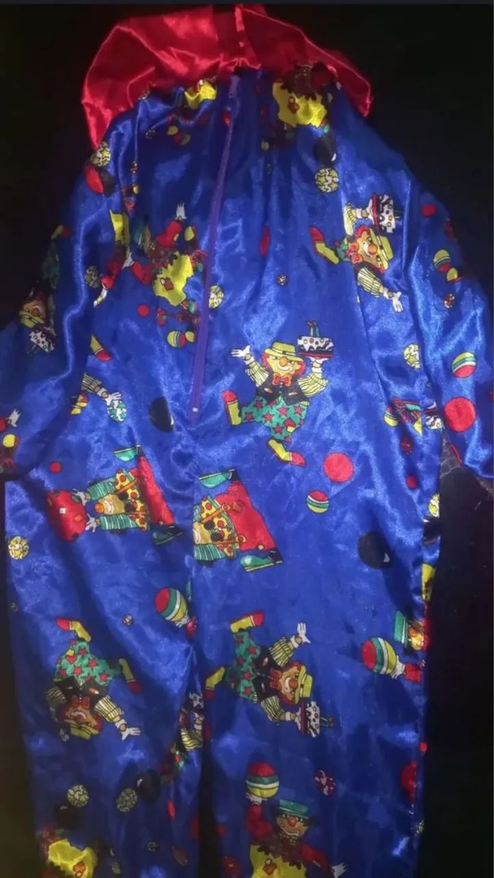 Fantasia de Palhaço Infantil com máscara  - Foto 4