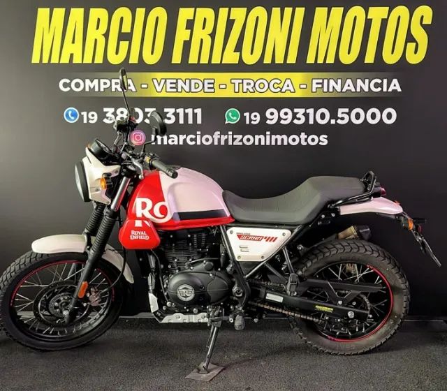 Royal Enfield Scram 411 White Flame 2023 - Foto 4