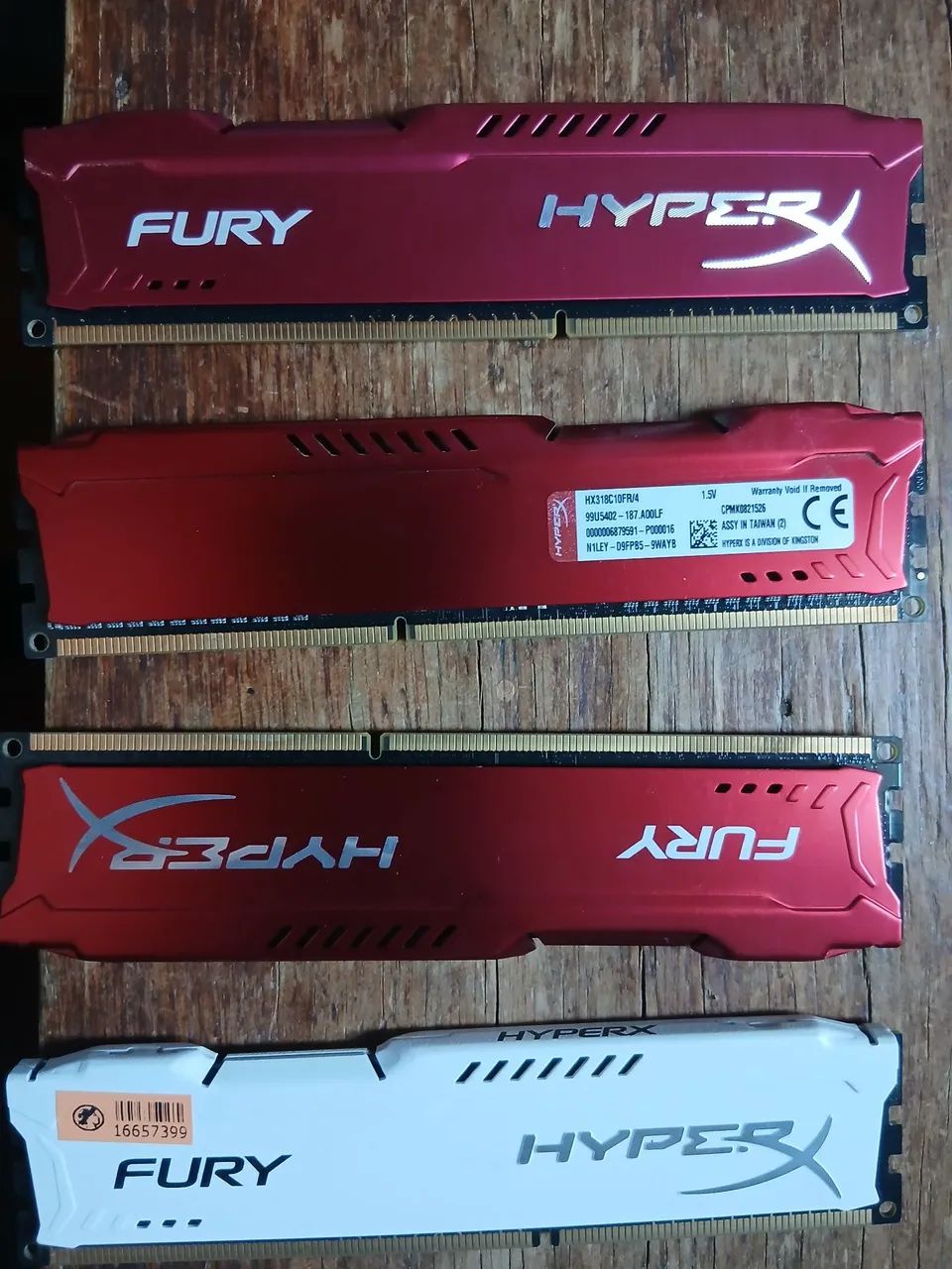 32gb DDR3 Kingston Fury RAM Memory 1800 frequency64385502729985120