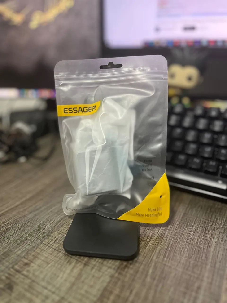 Carregador PD30W Tipo C Black - Foto 3