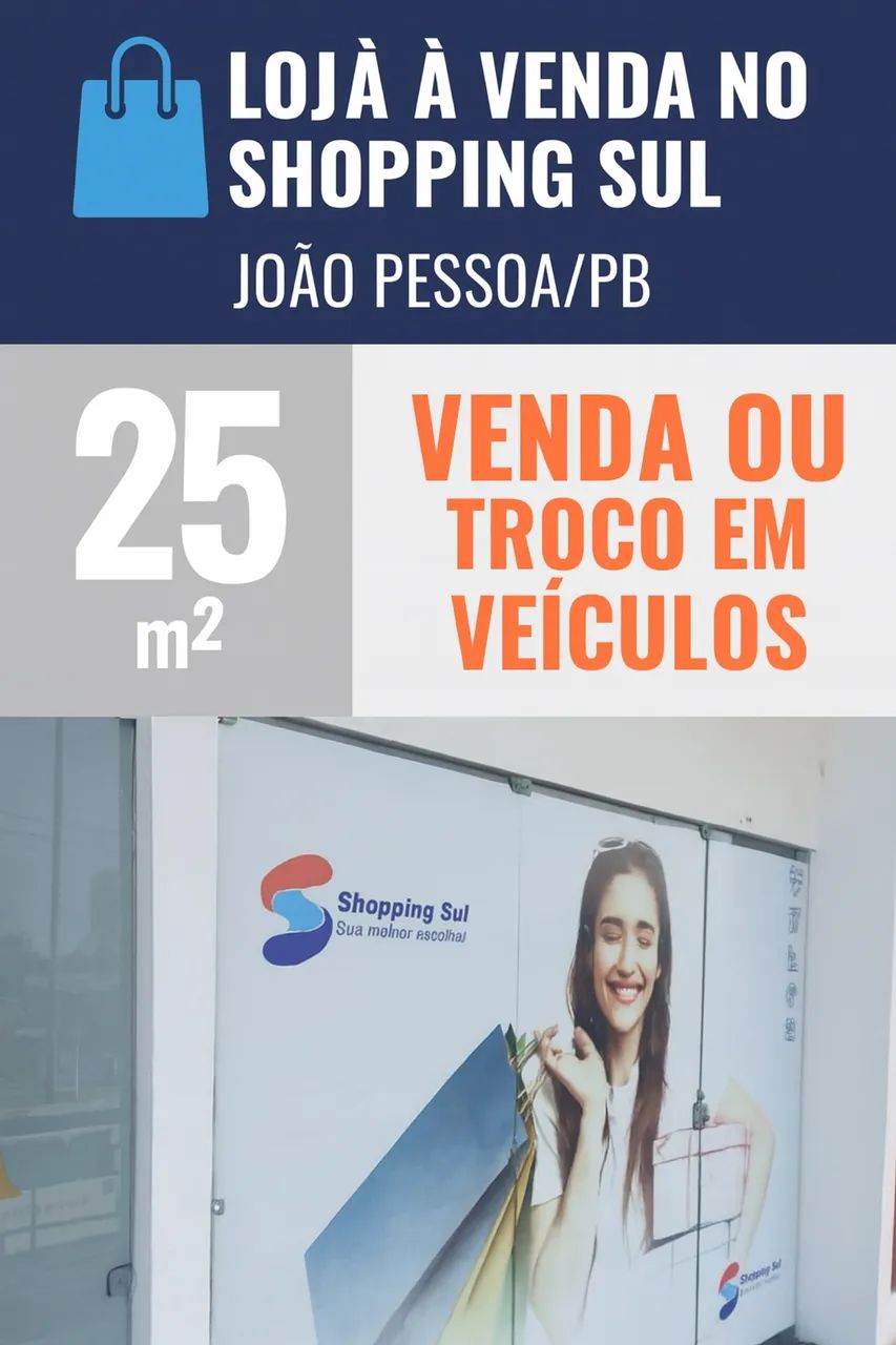 Alugo Loja Shopping Sul